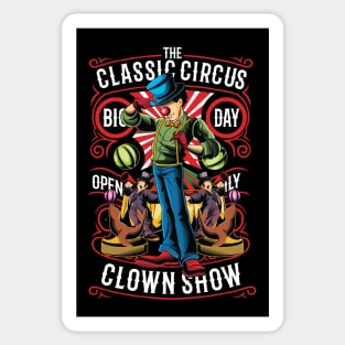circus Classique illustration Sticker